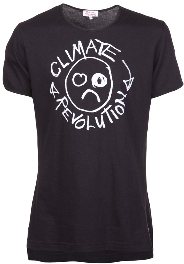 Vivienne Westwood Climate Revolution T Shirt, $250 | farfetch.com