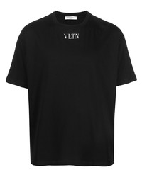 Valentino Vltn Logo Print Oversized T Shirt