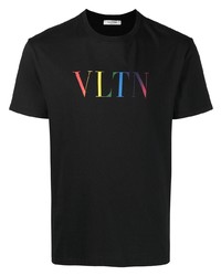Valentino Vltn Logo Print T Shirt