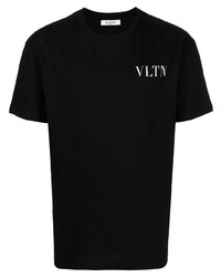 Valentino Vltn Print Jersey T Shirt