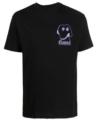 Pleasures Volume Logo Print T Shirt