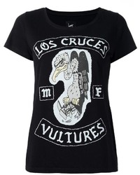 Loha Vete Vulture Print T Shirt