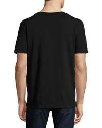 Gucci Washed T Shirt Wgg Print Black