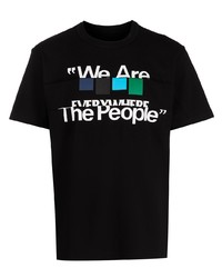 Sacai We Are The People Print T Shirt