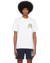 Casablanca White Avenida T Shirt