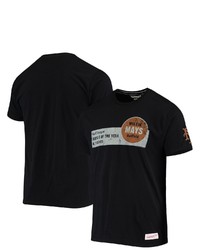 Mitchell & Ness Willie Mays Black San Francisco Giants 1951 National League Rookie Of The Year T Shirt At Nordstrom