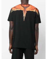 Marcelo Burlon County of Milan Wings Print Cotton T Shirt