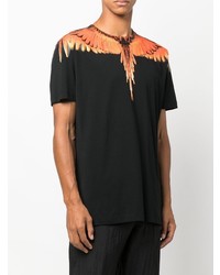 Marcelo Burlon County of Milan Wings Print Cotton T Shirt