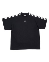 Balenciaga X Adidas Logo Print Cotton T Shirt