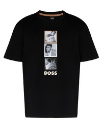 BOSS X Ali Graphic Print Short Sleeved T Shirt