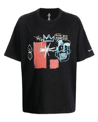 Converse X Basquiat Elevated Graphic Print T Shirt