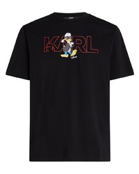 Karl Lagerfeld X Disney Logo T Shirt