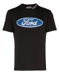 Versace X Ford Logo Print T Shirt