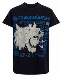 Travis Scott X Fragt Danger T Shirt