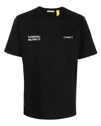 Moncler X Fragt Logo Print Cotton T Shirt
