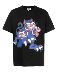 Kenzo X Kansaiyamamoto Three Tigers T Shirt