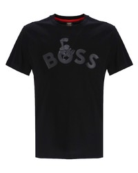 BOSS X Looney Tunes Logo Print T Shirt