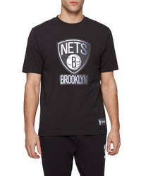 BOSS X Nba Tbasket Brooklyn Nets Emed Logo Graphic Tee