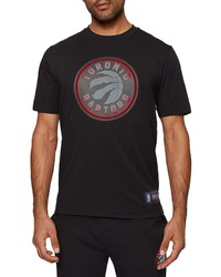 BOSS X Nba Tbasket Toronto Raptors Emed Logo Graphic Tee