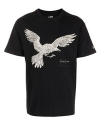 Yohji Yamamoto X New Era Eagle Print T Shirt