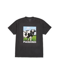 Pleasures X Playboy Moo Graphic Tee In Pepper At Nordstrom