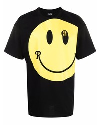 Raf Simons X Smiley Print T Shirt