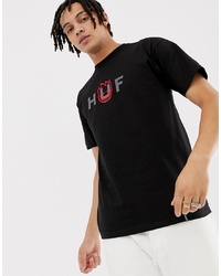HUF X Spitfire T Shirt With In Black