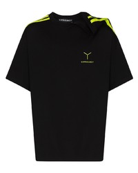 Y/Project Y Logo Print Clip Shoulder T Shirt