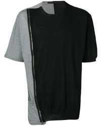 The Viridi-anne Zipped Long T Shirt