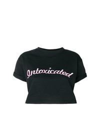 Intoxicated Ed Cropped T Shirt