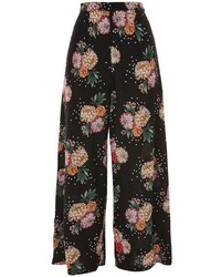 Topshop Floral Print Culotte Trousers