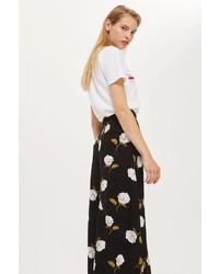 Topshop Floral Print Palazzo Trousers