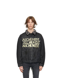 Alchemist Black Denim Too Young To Die Jacket