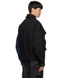 Feng Chen Wang Black Phoenix Jacket