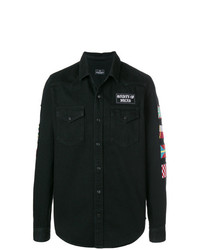 Marcelo Burlon County of Milan Denim Shirt Jacket