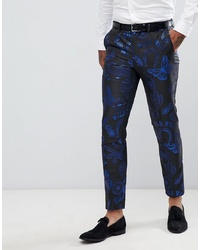 ASOS Edition Skinny Suit Trouser In Western Jacquard