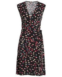 Vince Camuto Abstractions Print Wrap Dress
