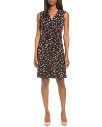 Vince Camuto Abstractions Print Wrap Dress