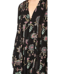 Free People Just The Two Of Us Printed Dress