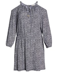 MICHAEL Michael Kors Plus Size Michl Michl Kors Thora Print Cold Shoulder Dress