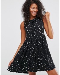 Brave Soul Print Skater Dress