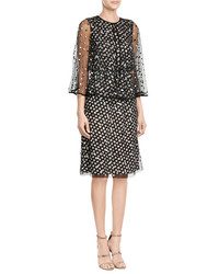 Marco De Vincenzo Printed Dress With Tulle