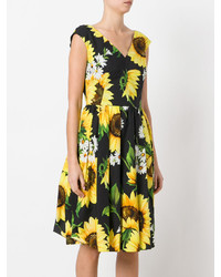 Dolce & Gabbana Sunflower Print Dress