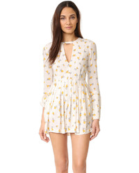 Free People Tegan Printed Mini Dress