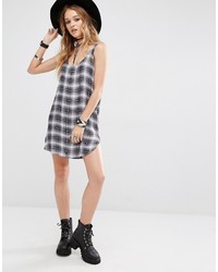 Lira Tunic Dress In Check Print