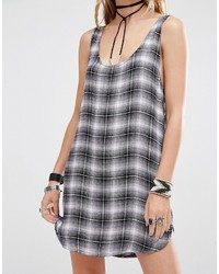 Lira Tunic Dress In Check Print