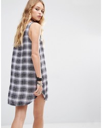 Lira Tunic Dress In Check Print