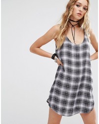 Lira Tunic Dress In Check Print