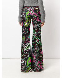 Emilio Pucci Printed Flared Trousers