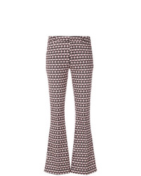 Dondup Printed Flared Trousers